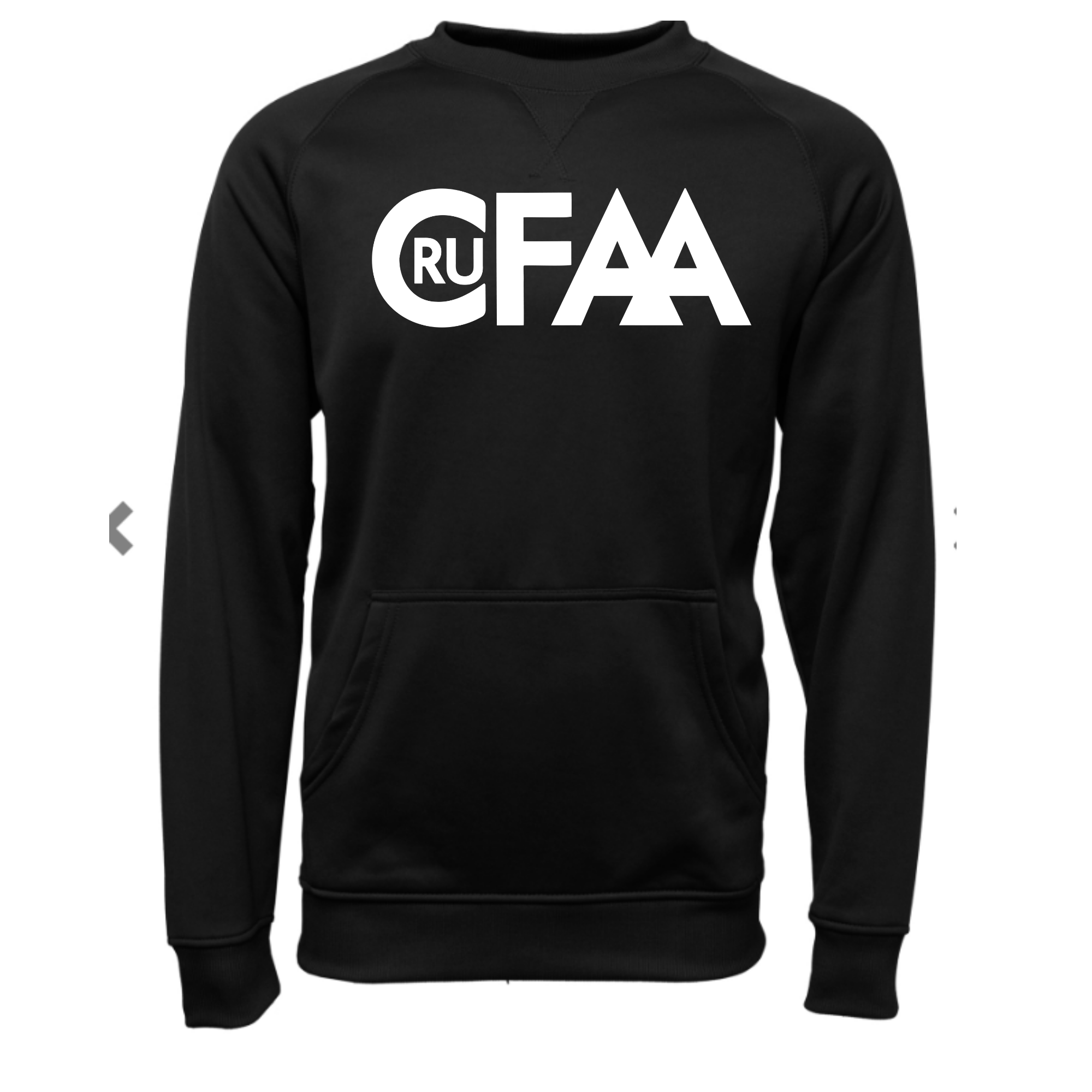 CruFAA Crewneck (BAW) with front pockets