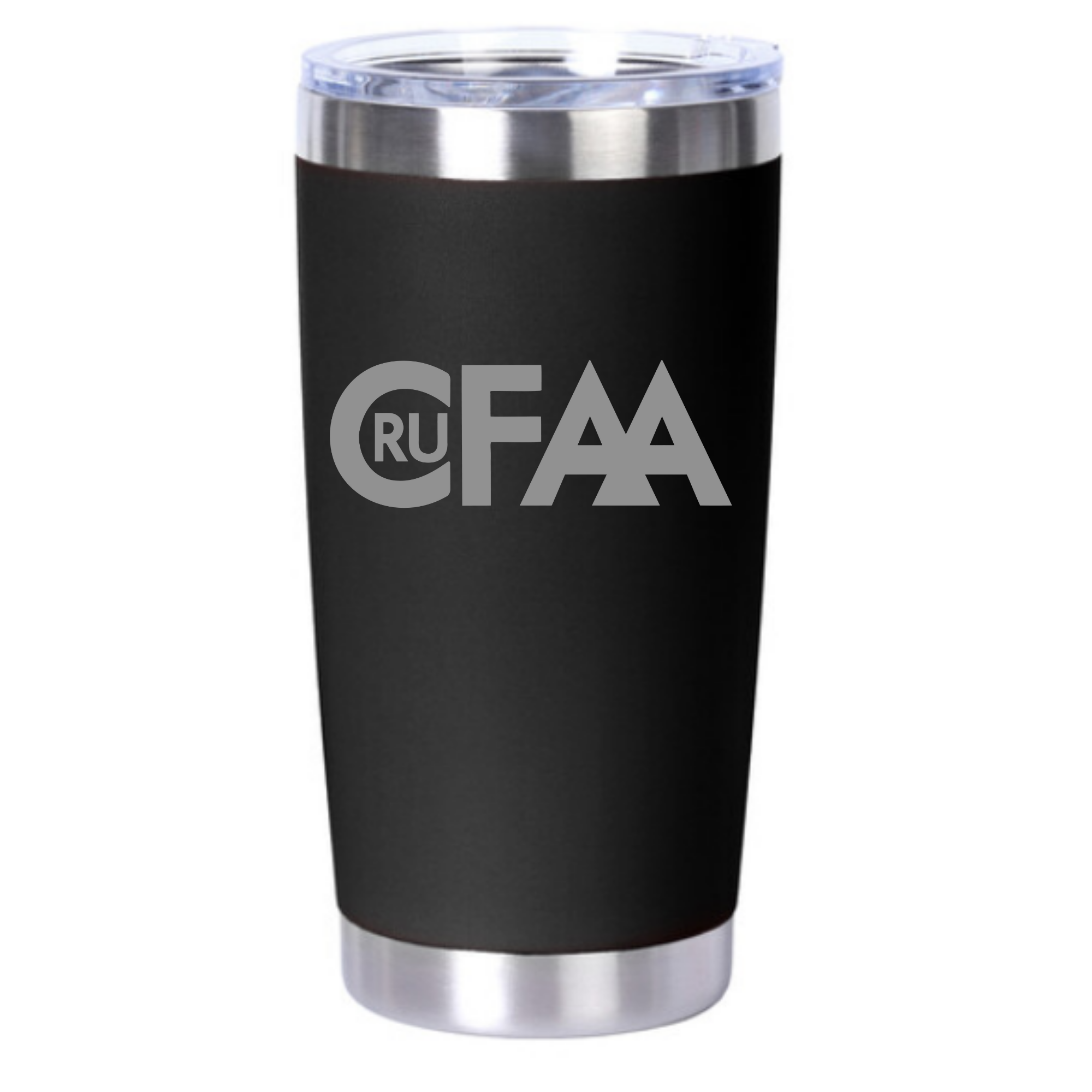 CruFAA 20oz engraved tumbler